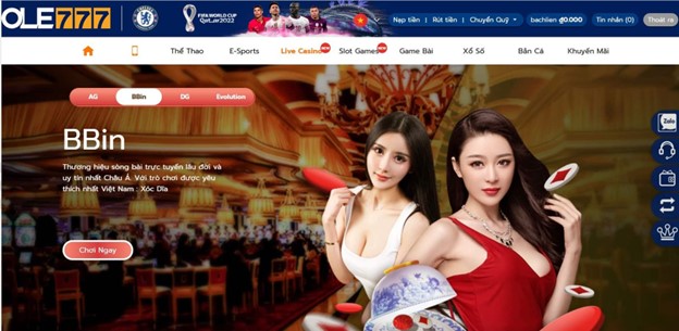 Live casino ổn định hàng đầu